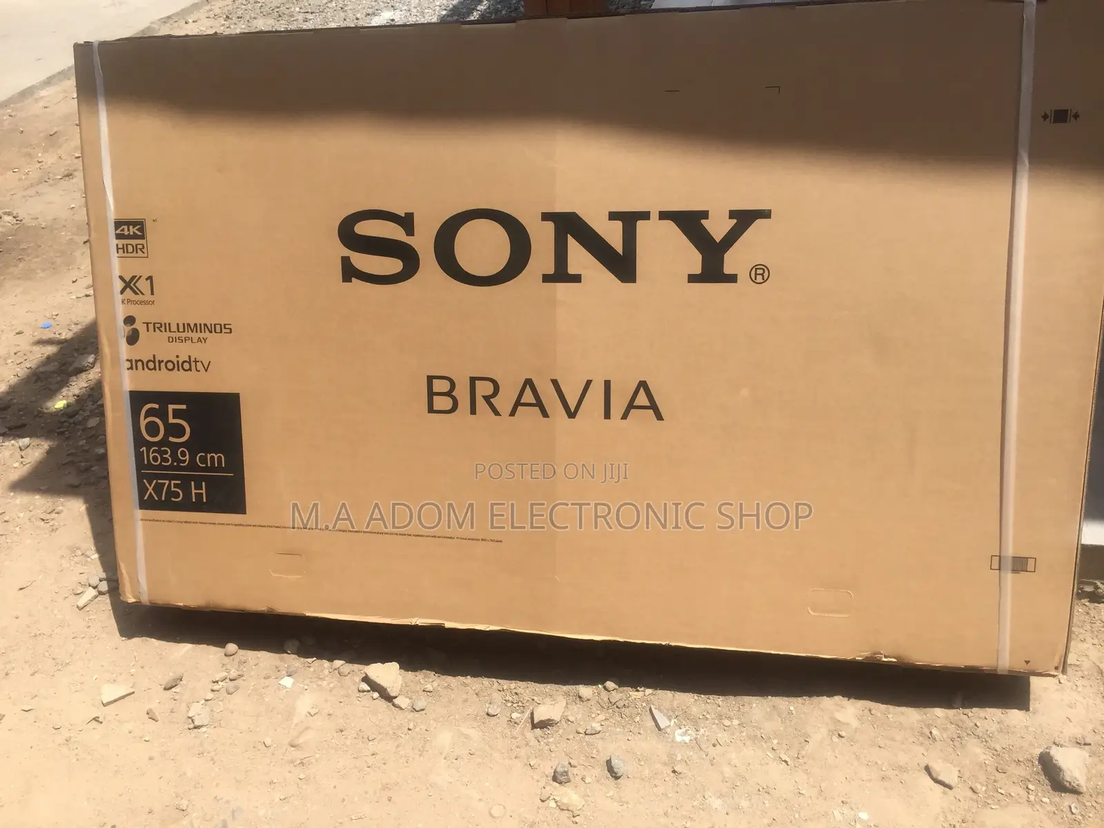 Slim Sony 65X7500H 65 Inches UHD Android Smart TV