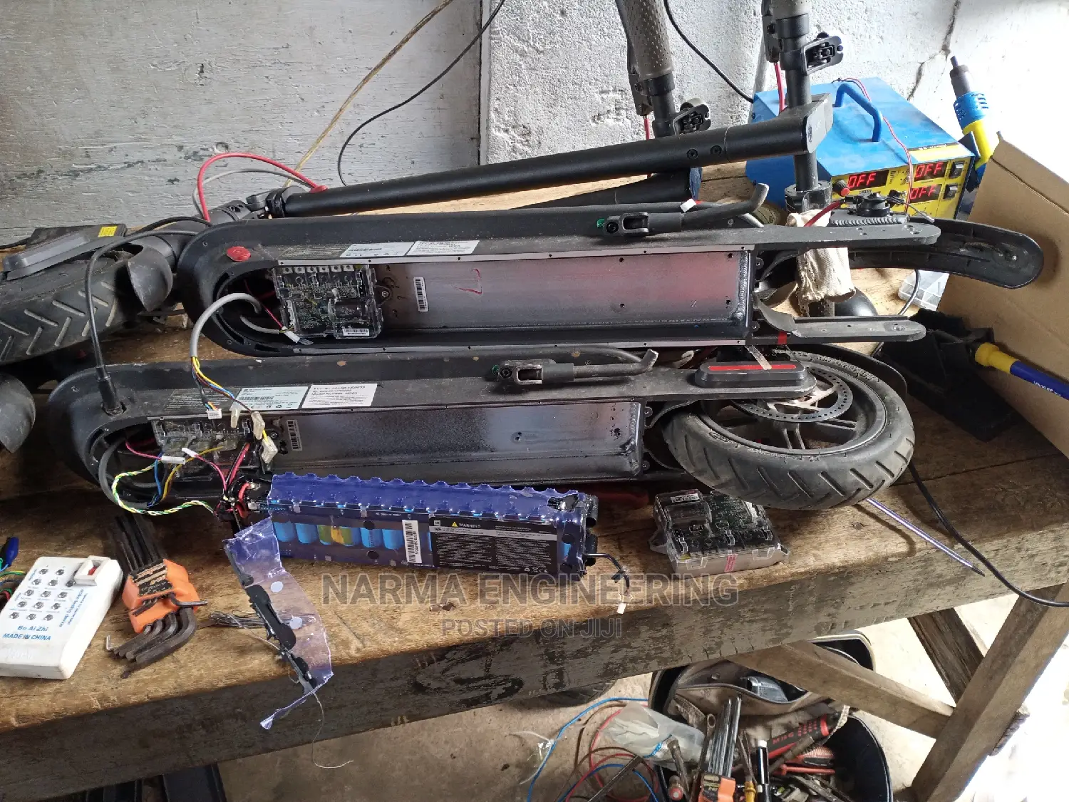 Electric Scooter and Ebike Repair and Battery Building