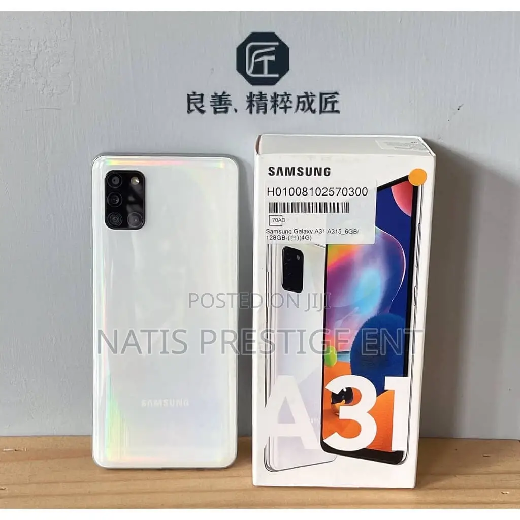 New Samsung Galaxy A31 128 GB Black