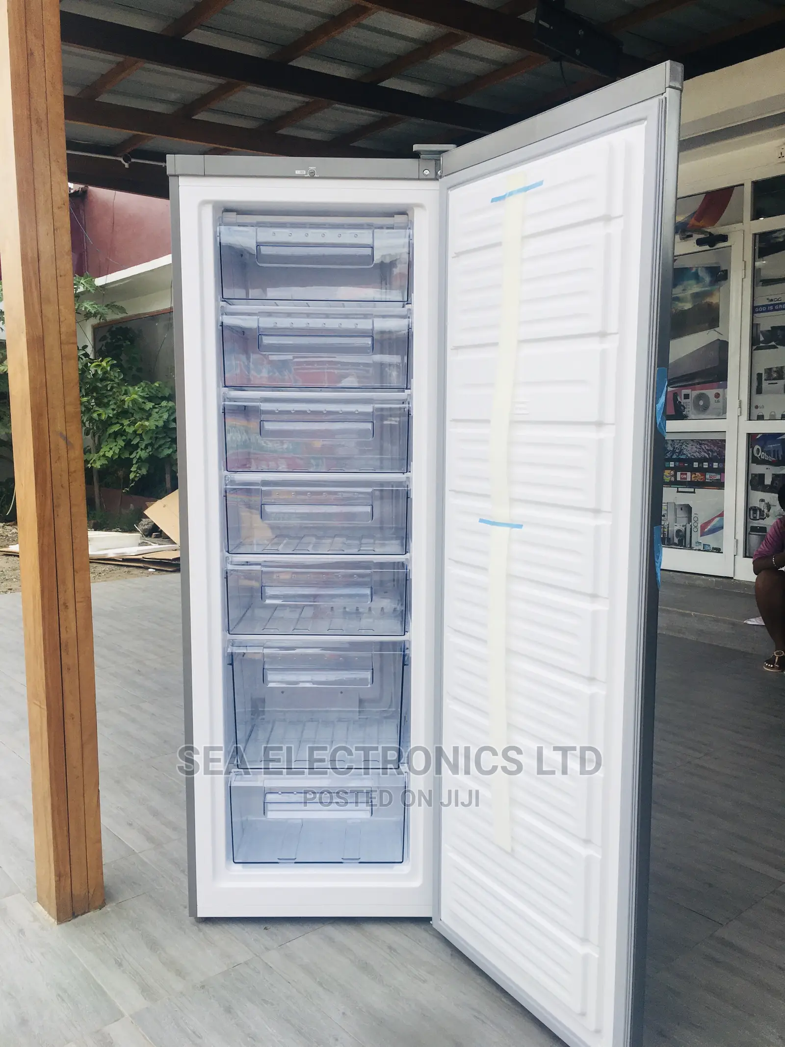 Pearl Freezer Upright Fridge 225 Litres Freezer