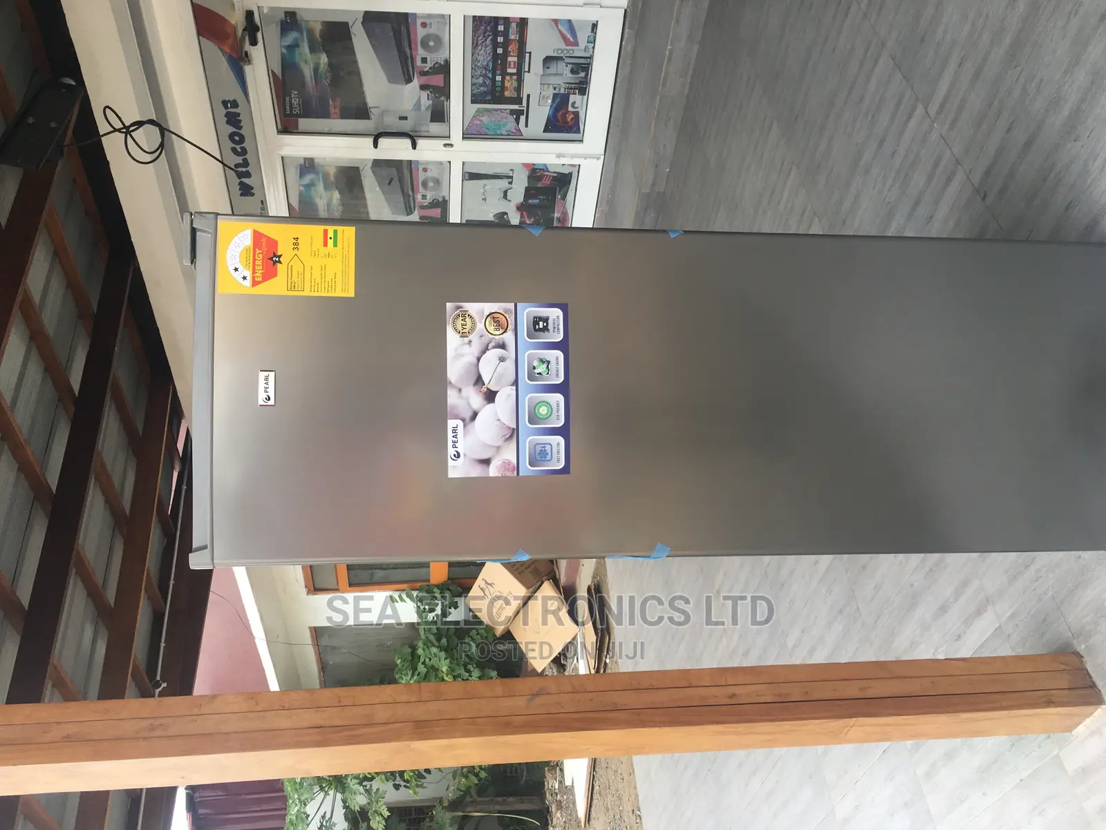 Pearl Freezer Upright Fridge 225 Litres Freezer