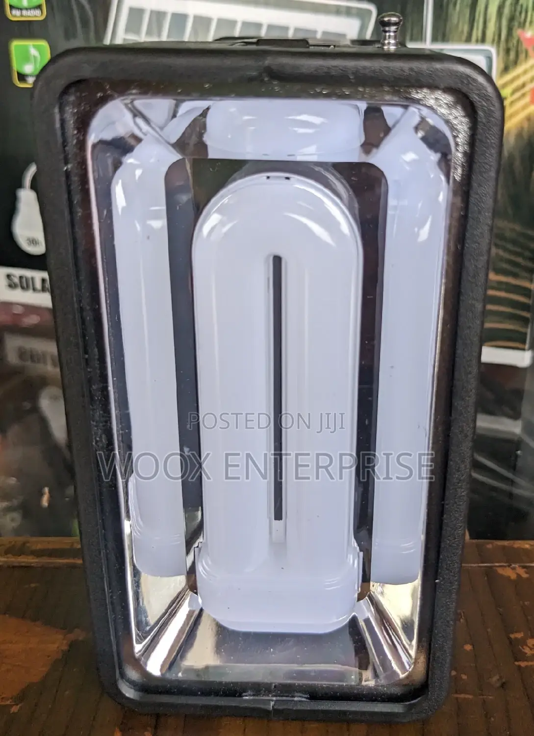 Solar Music Box With Lamp(Bluetooth FM)