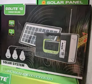Solar Music Box With Lamp(Bluetooth FM)