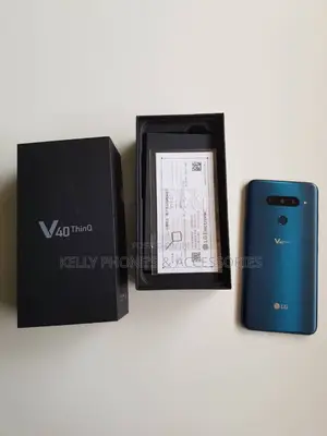 New LG V40 ThinQ 64 GB Black