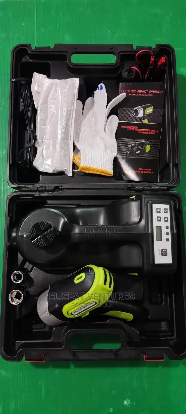 3in1 Electric Car Jack With Air Compressor
