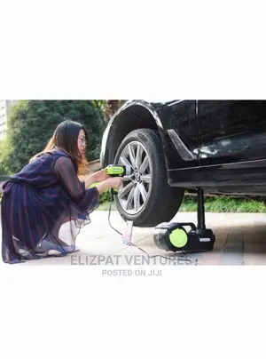 3in1 Electric Car Jack With Air Compressor