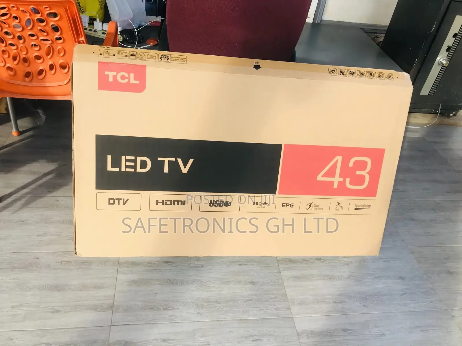 FHD Smart Glossy TCL P635 43 Inches Digital LED Tv
