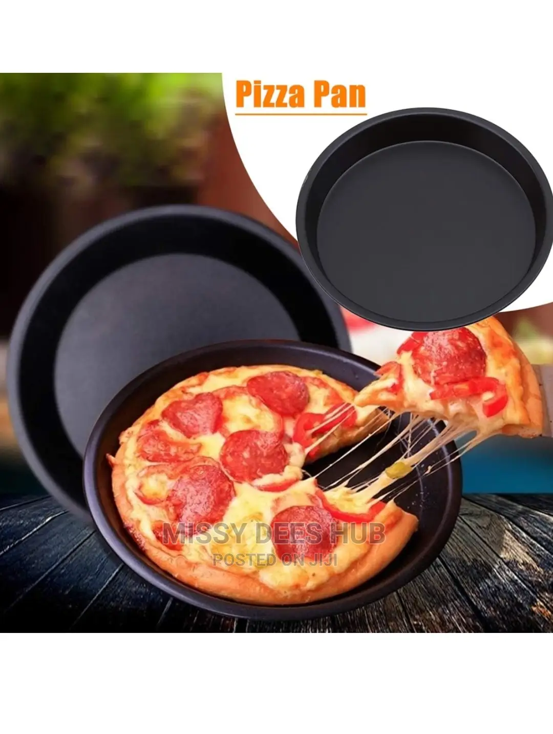 3pcs Pizza Pan - 29cm/32cm/ 35cm
