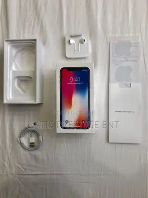 New Apple iPhone X 256 GB Black