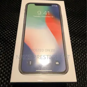 New Apple iPhone X 256 GB Black