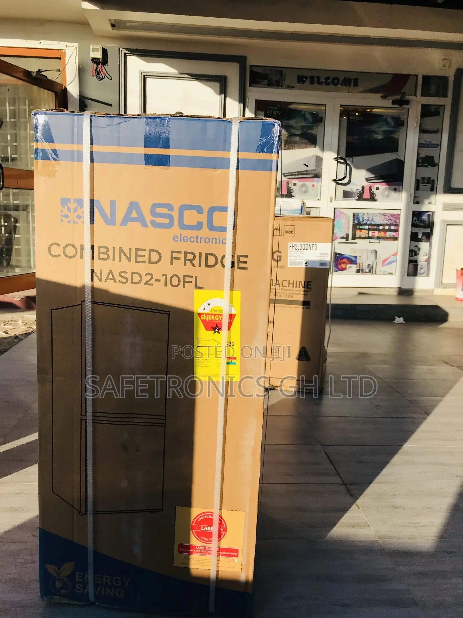 Shop Nasco Fridge Doubledoor Nascod2-10 Bottomfreezer 