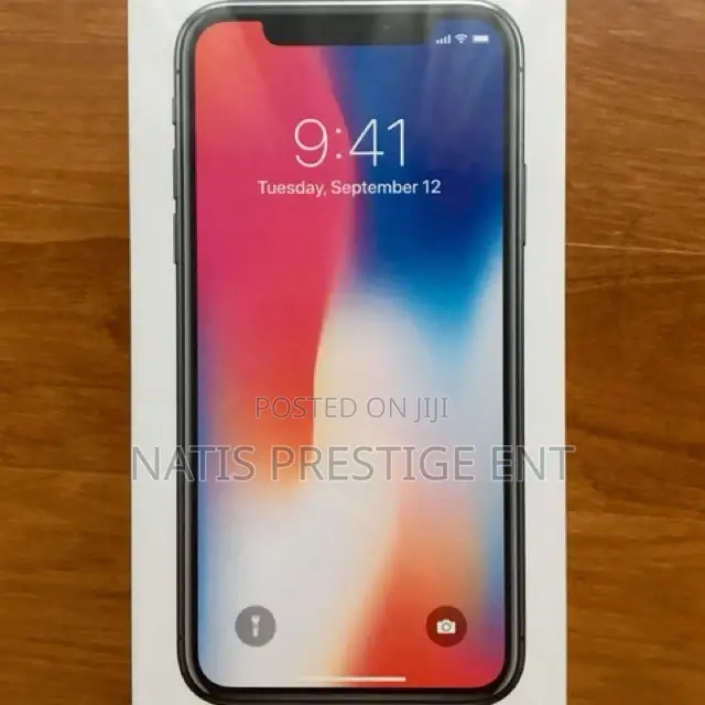New Apple iPhone X 64 GB Black