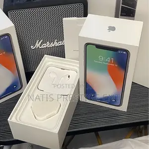 New Apple iPhone X 256 GB Black