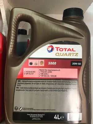 Quartz 5000 Total 20w50 Engine Oil - 4l