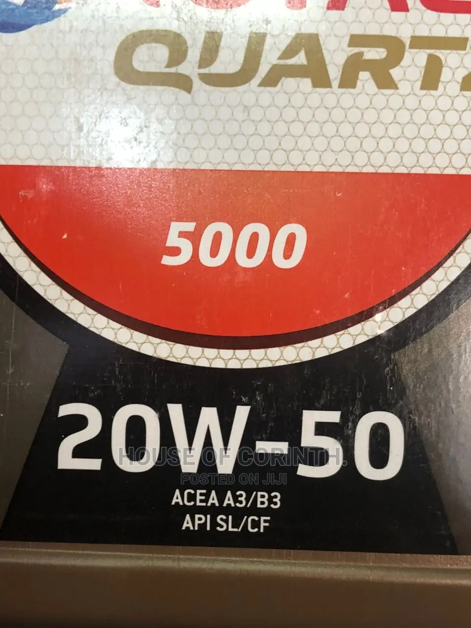 Quartz 5000 Total 20w50 Engine Oil - 4l