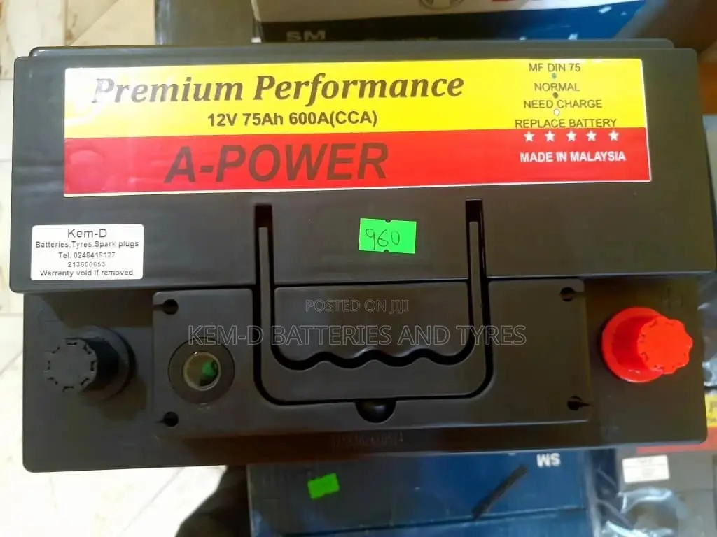 15 Plates a-Power Battery for Quick Start - Free Delivery