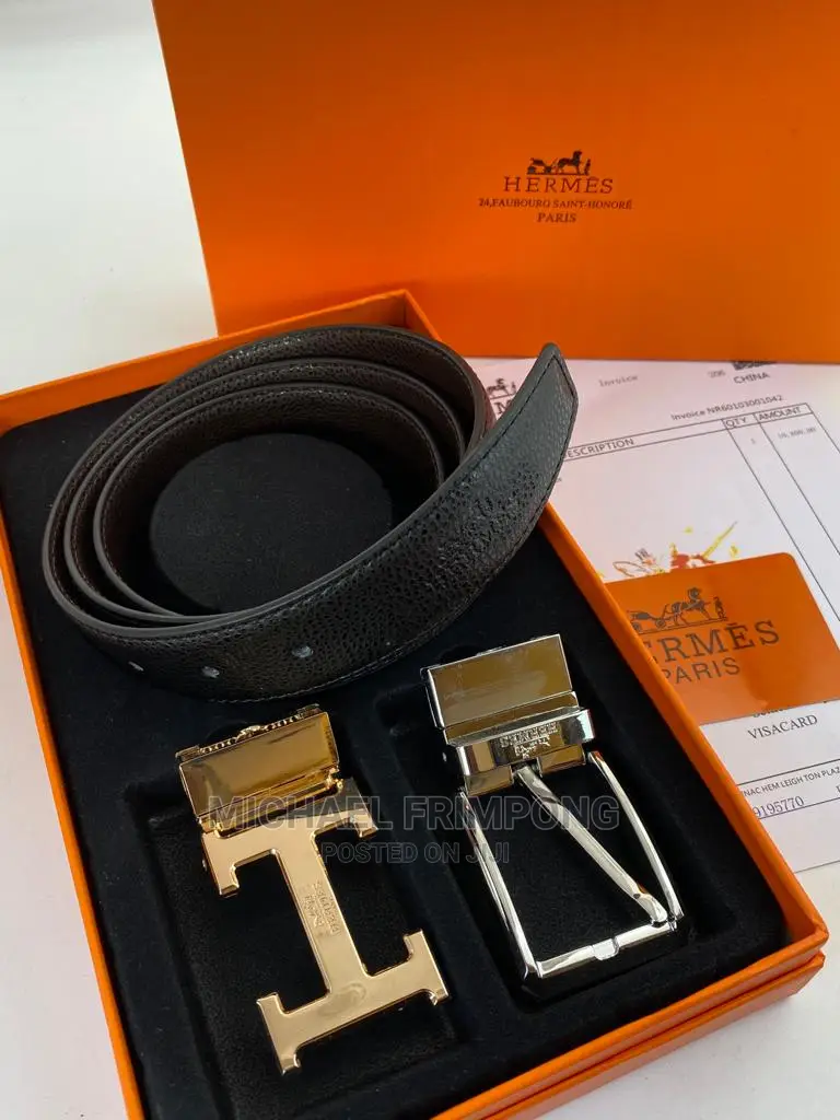 Hermes Leather Belt