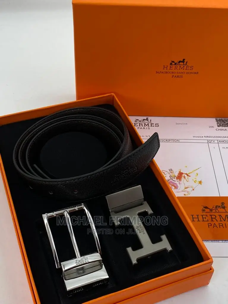 Hermes Leather Belt
