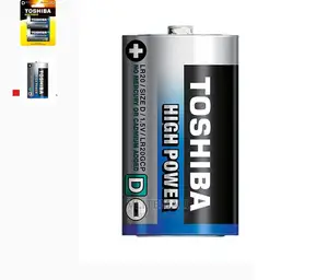 1.5V High Power Alkaline D Size Battery Toshiba LR20