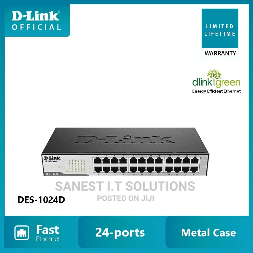 D-Link 24 Port Gigabit Switch