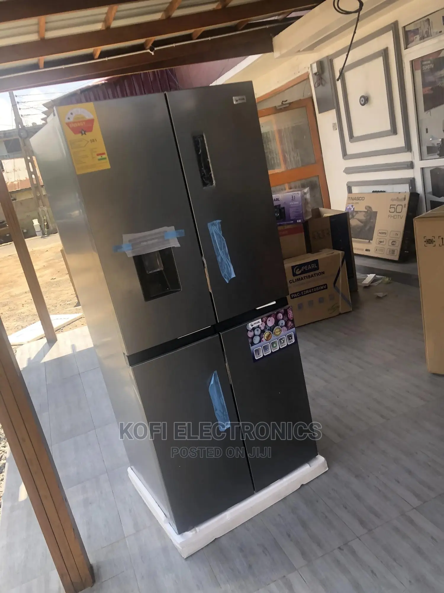 Fast Cooling PF-614IXWD System Pearl Fridge