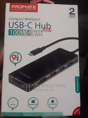 Promate Multiport 9 in 1 Usb C Hub