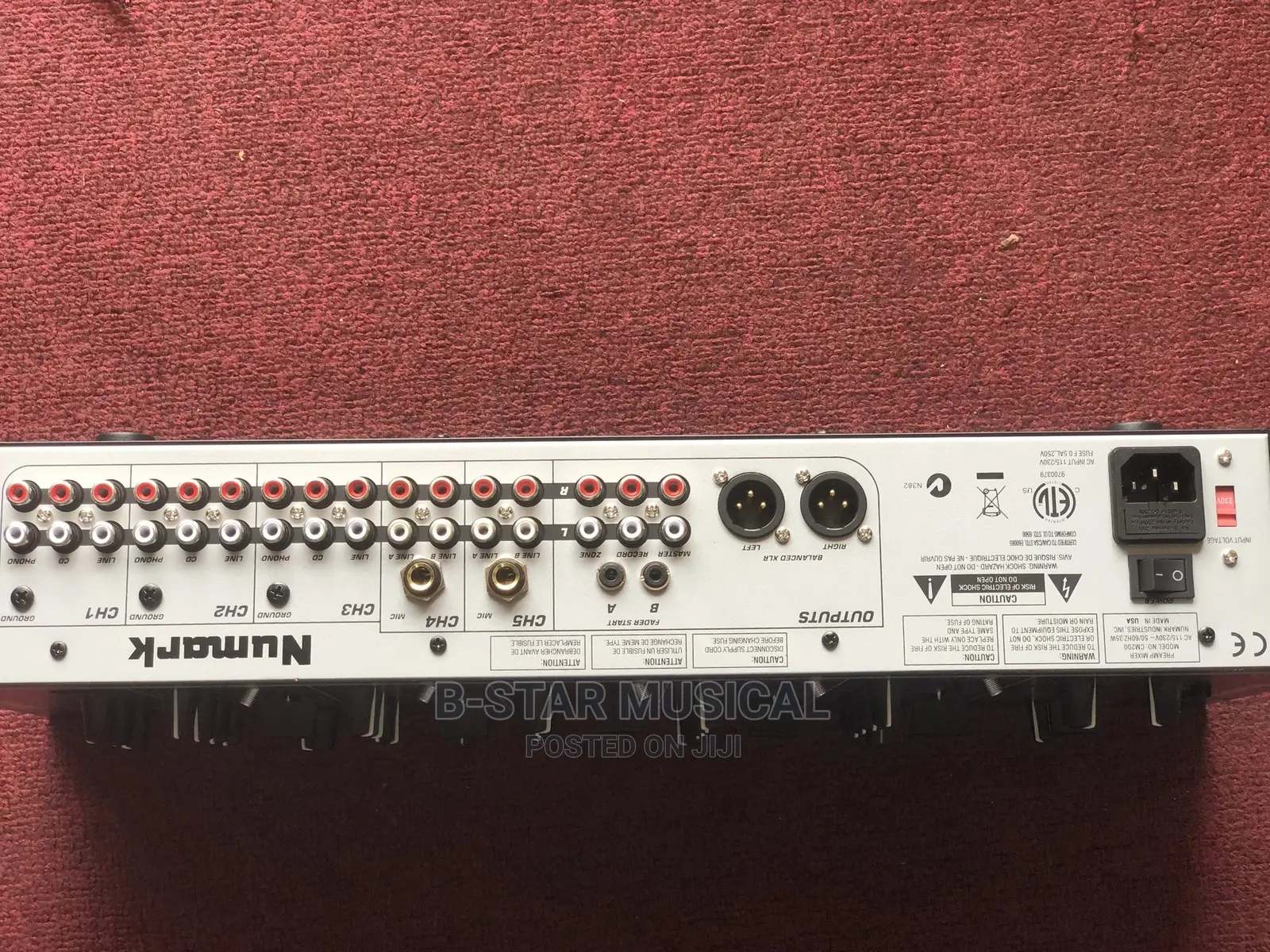 Numark Cm 200 DJ Mixer