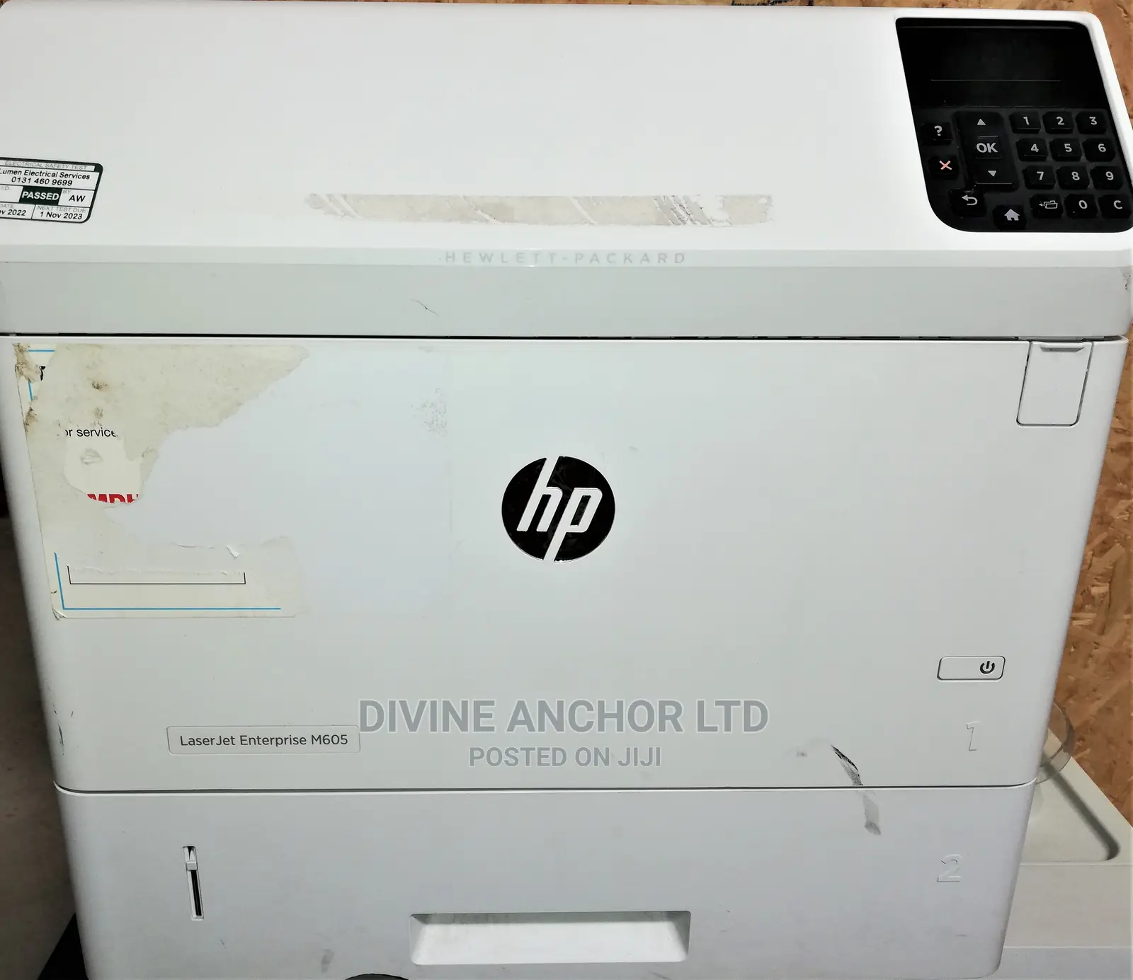 Hp Laserjet Enterprise M605 Printer