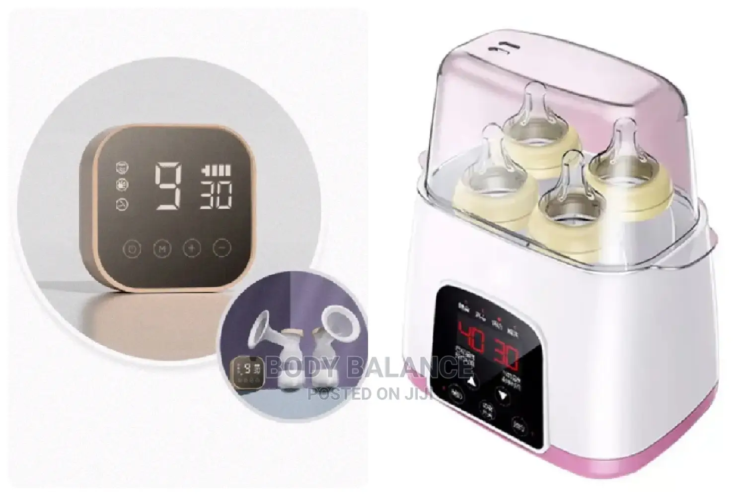 Cordless Electronic Breast Pump Warmer/Sterilizer
