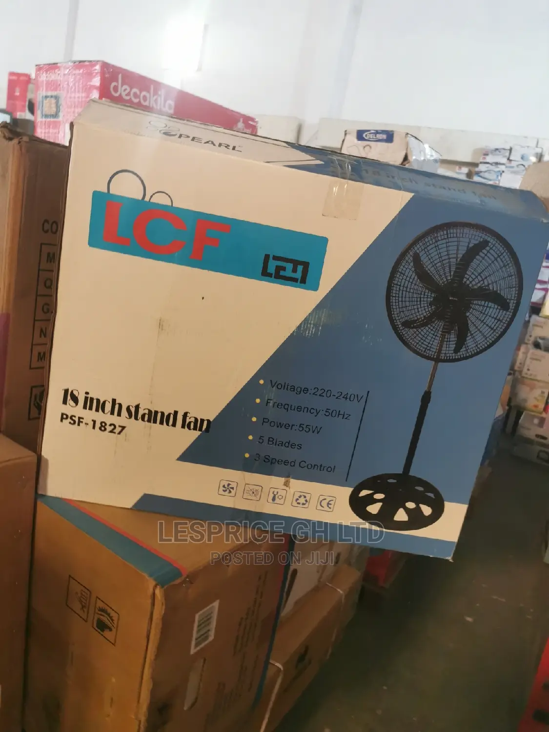 Affordable LCF 18inch Standing Fan