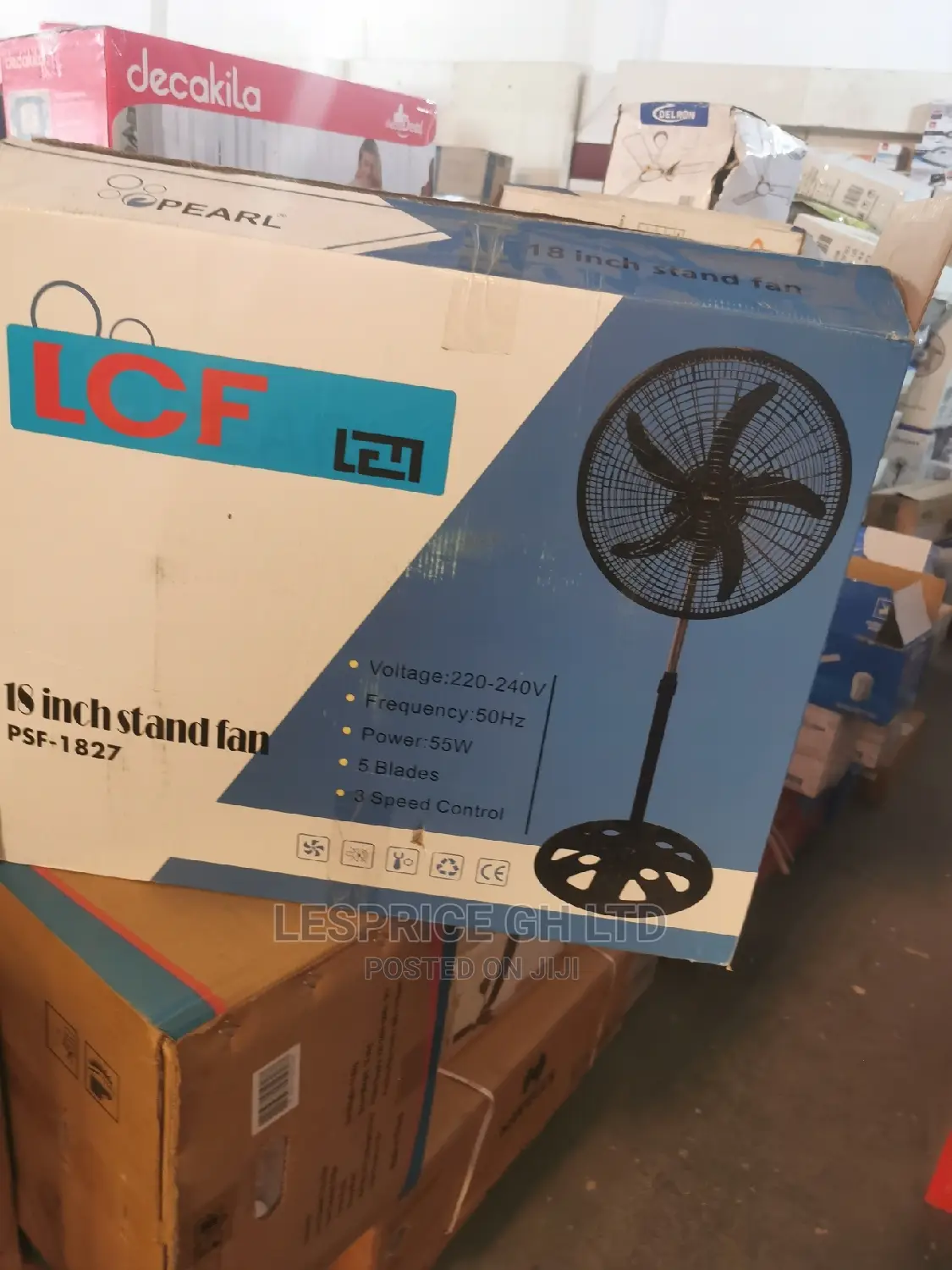 Affordable LCF 18inch Standing Fan