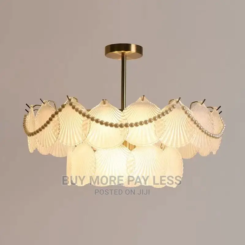 Golden Crystal Chandelier