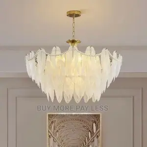 Golden Crystal Chandelier