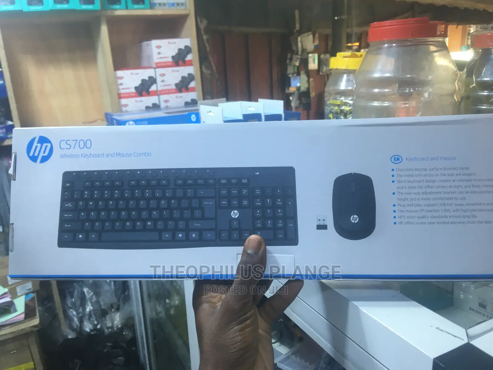 HP CS700 Wireless Keyboard and Mouse Combo