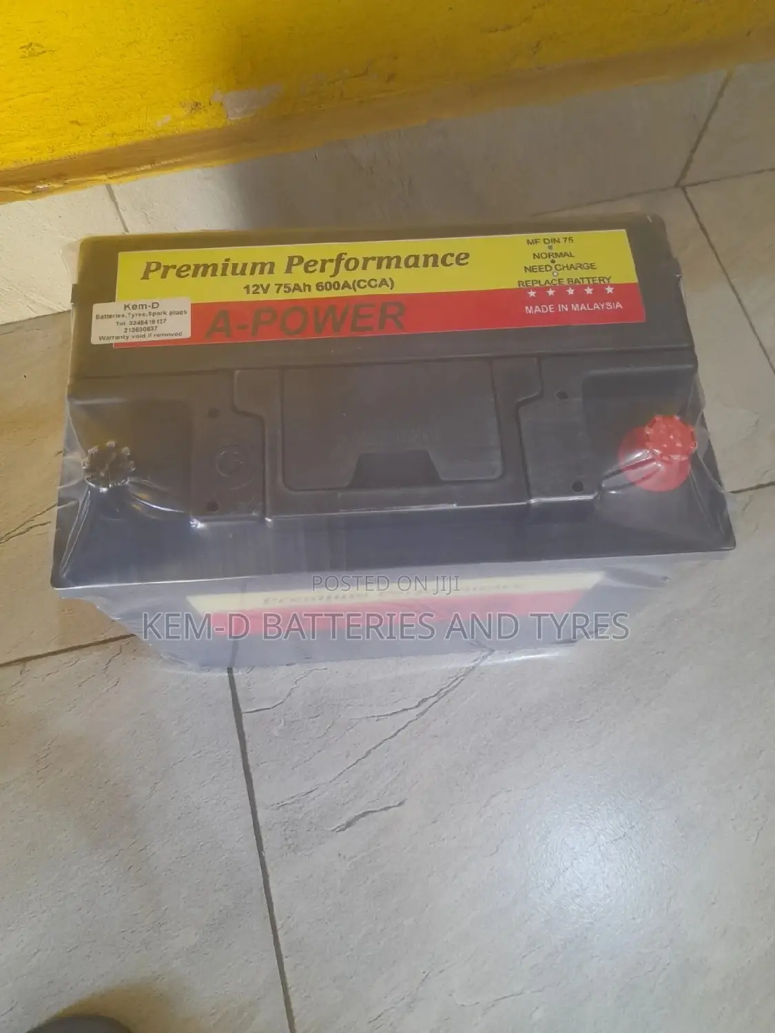 Original 15 Plates a-Power Car Batteries