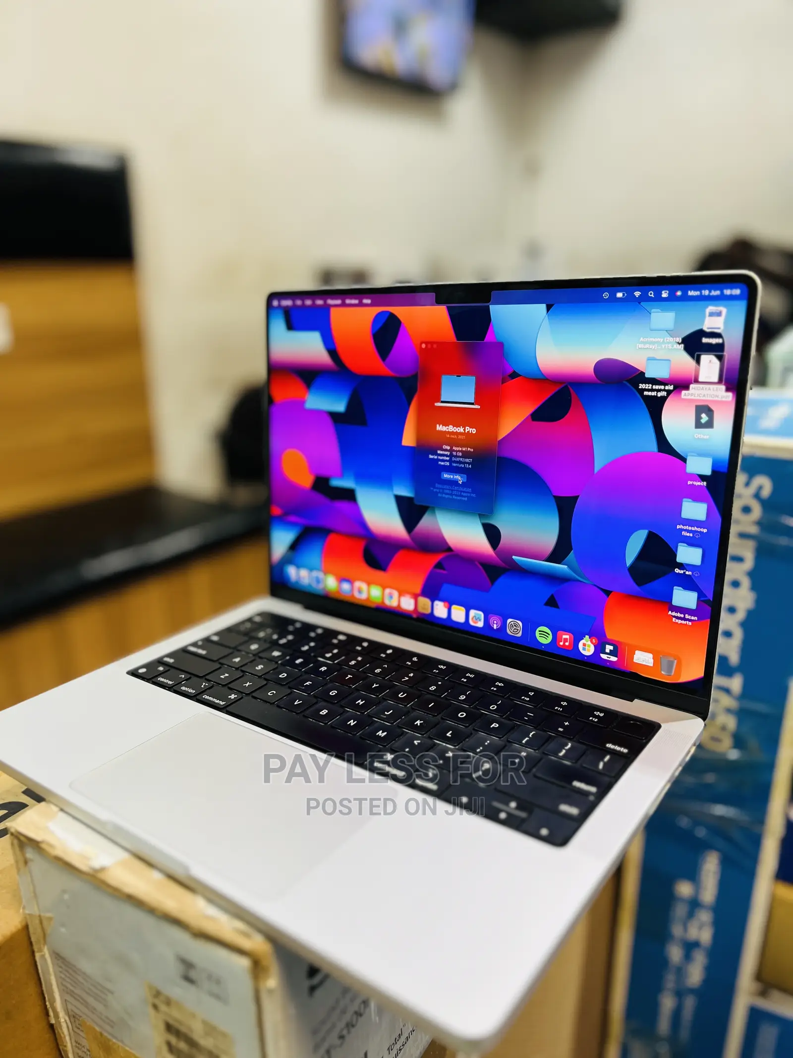 Laptop Apple MacBook Pro M1 16GB Apple M1 SSD 512GB