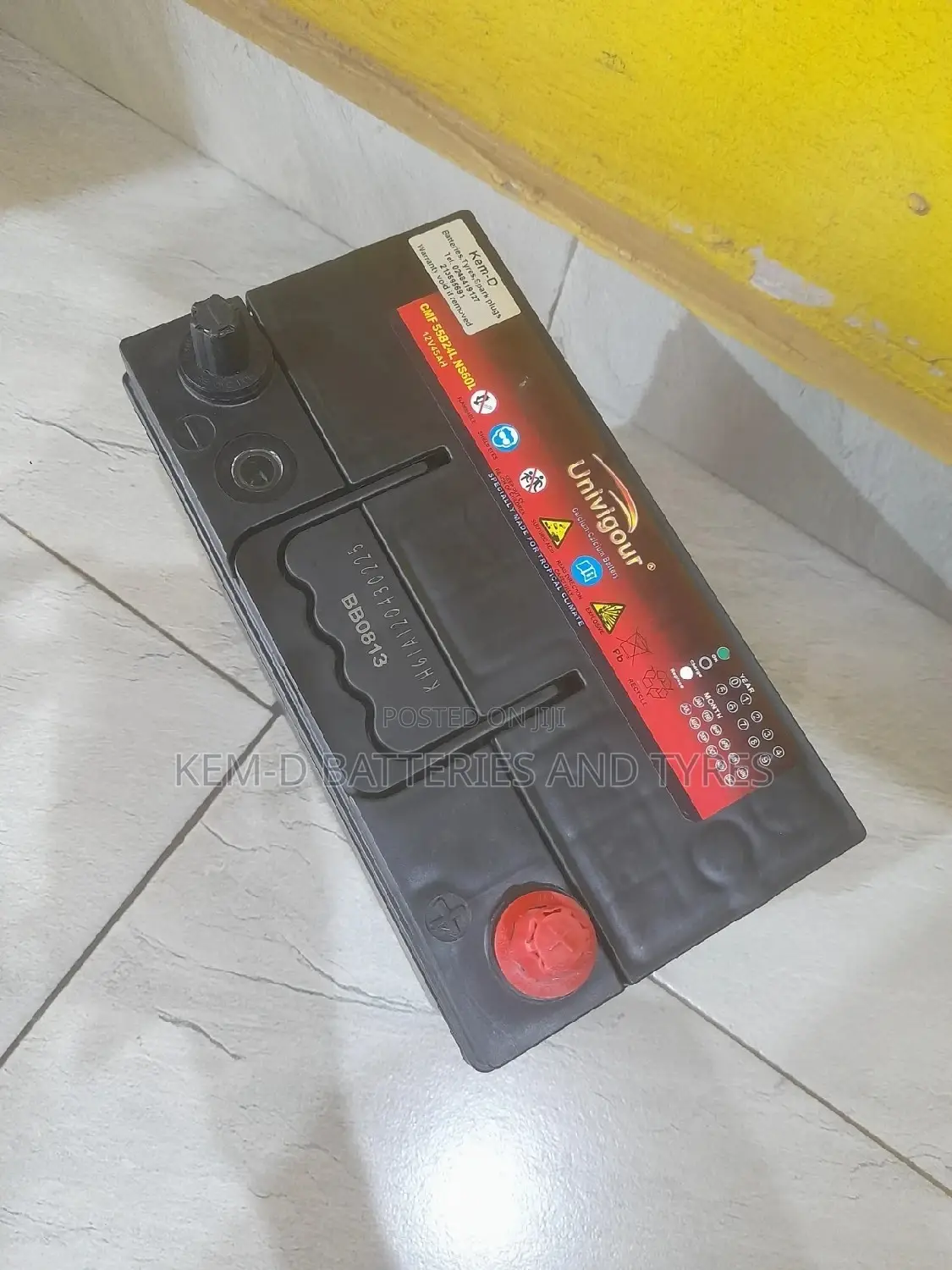 Vitz Car Battery + Free Delivery