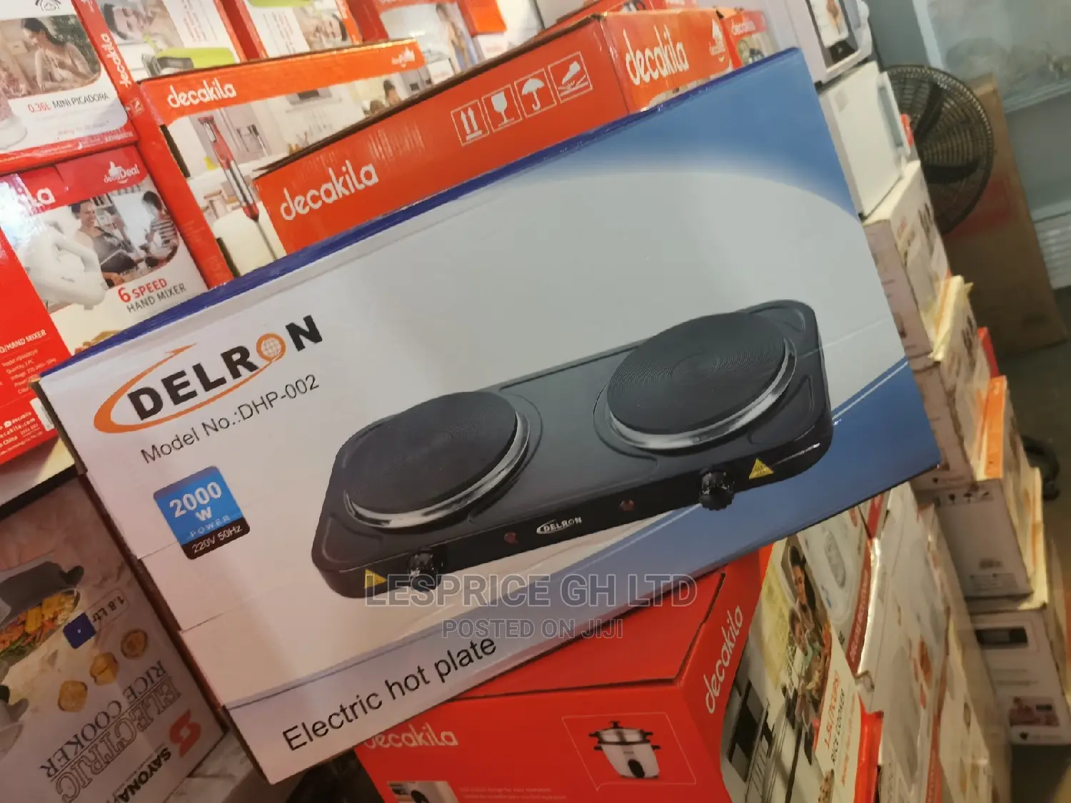Delron Hot Plate 2 Burners