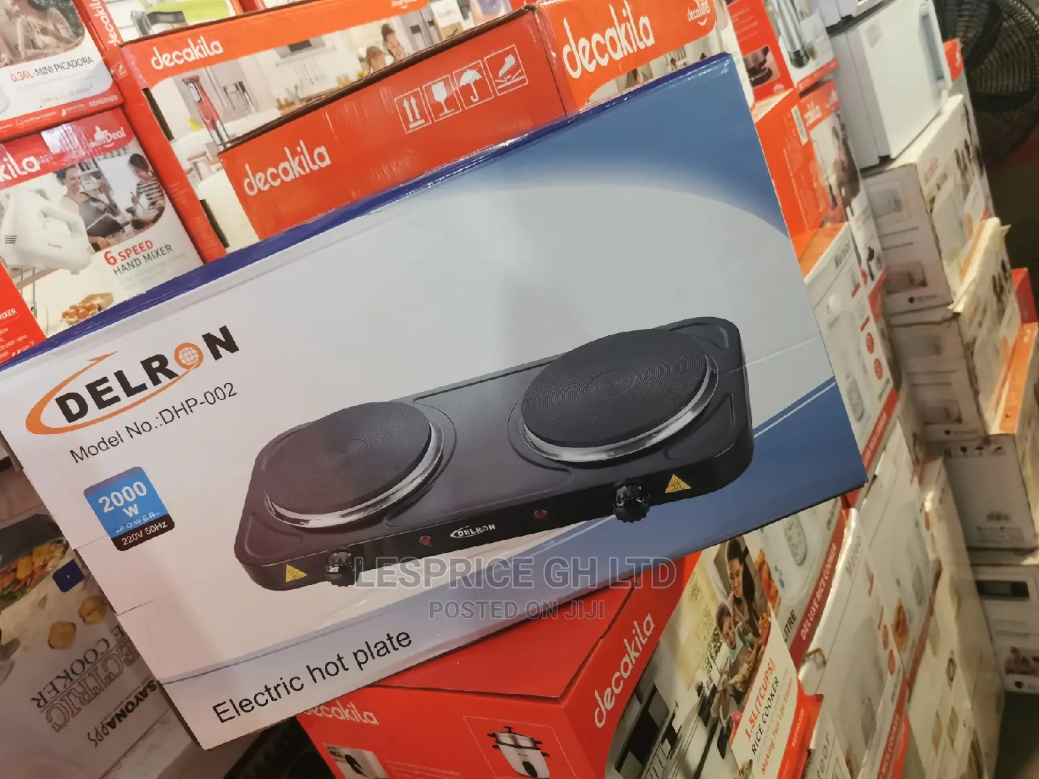 Delron Hot Plate 2 Burners