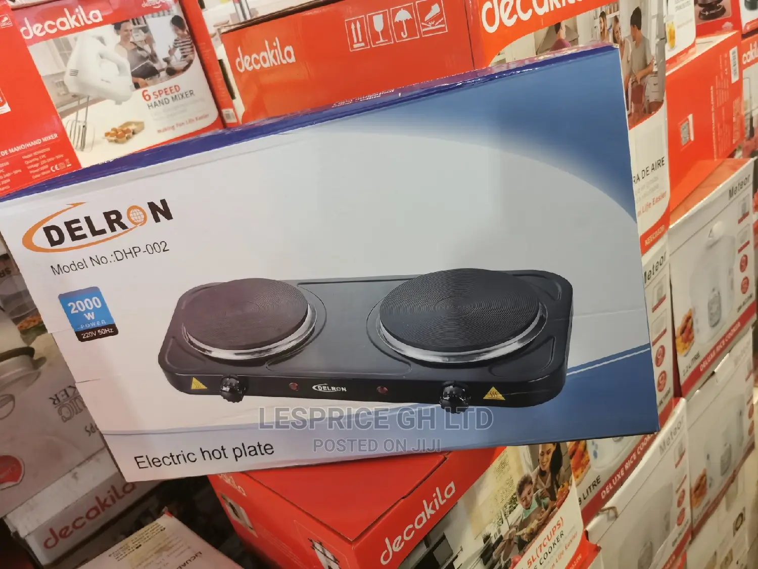 Delron Hot Plate 2 Burners