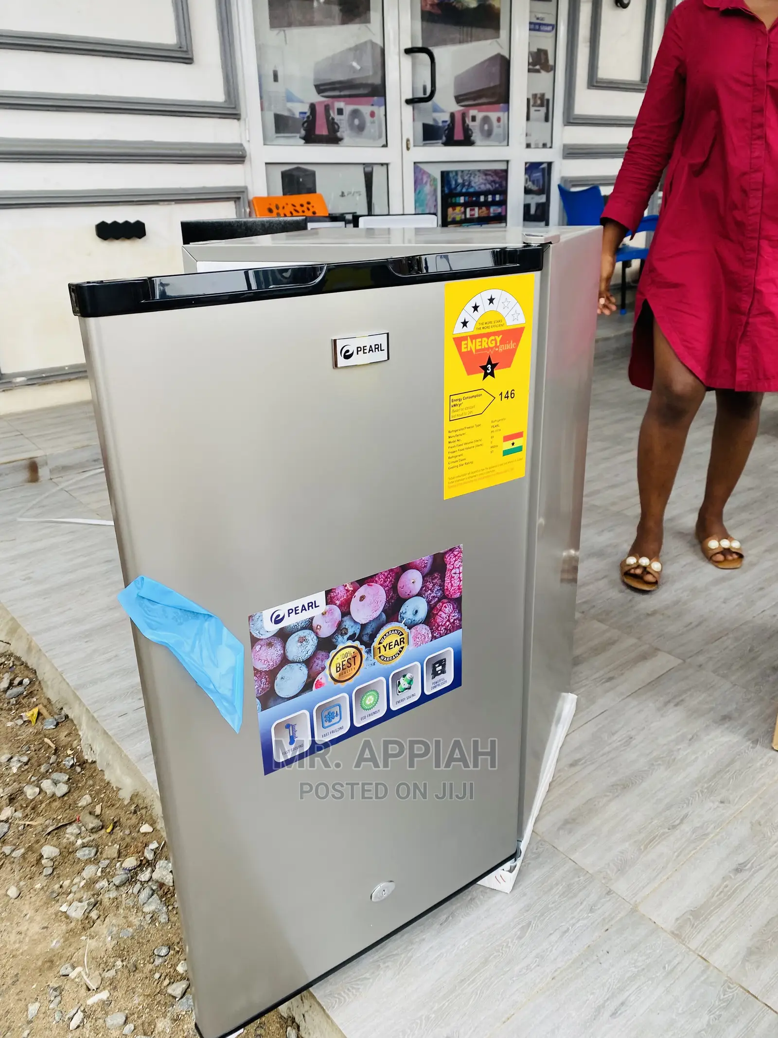 Original Pearl Tabletop Refrigerator Available(PF-111H)93ltr