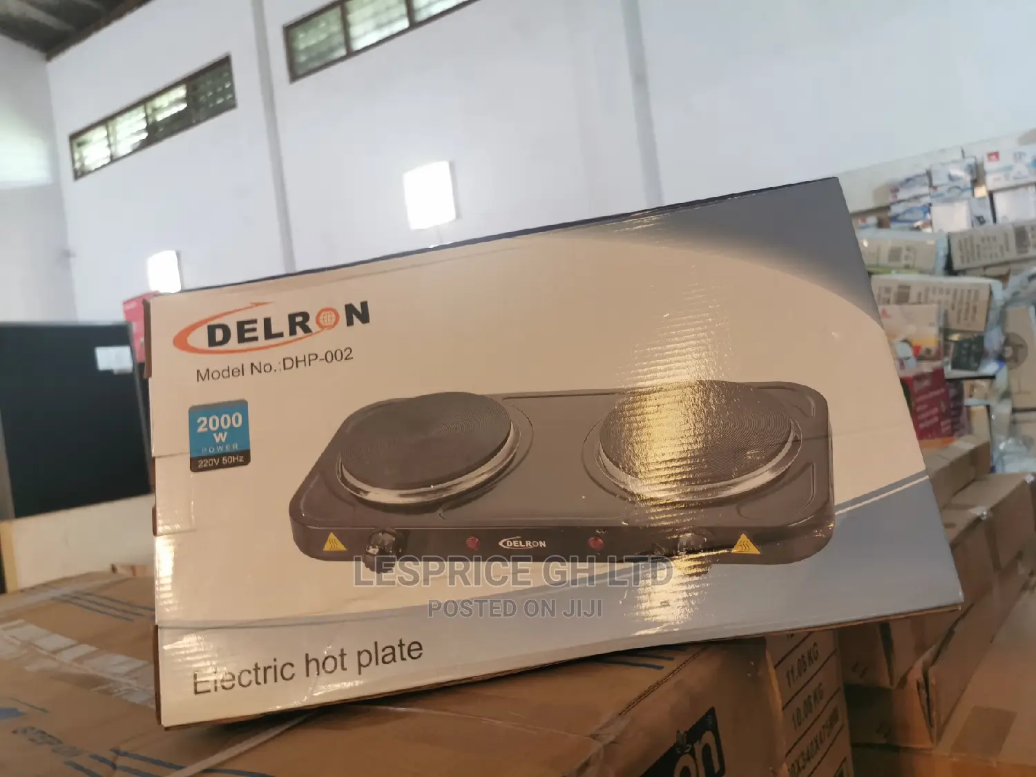 Delron DHP- 2 Burner Hot Plate – 2000W