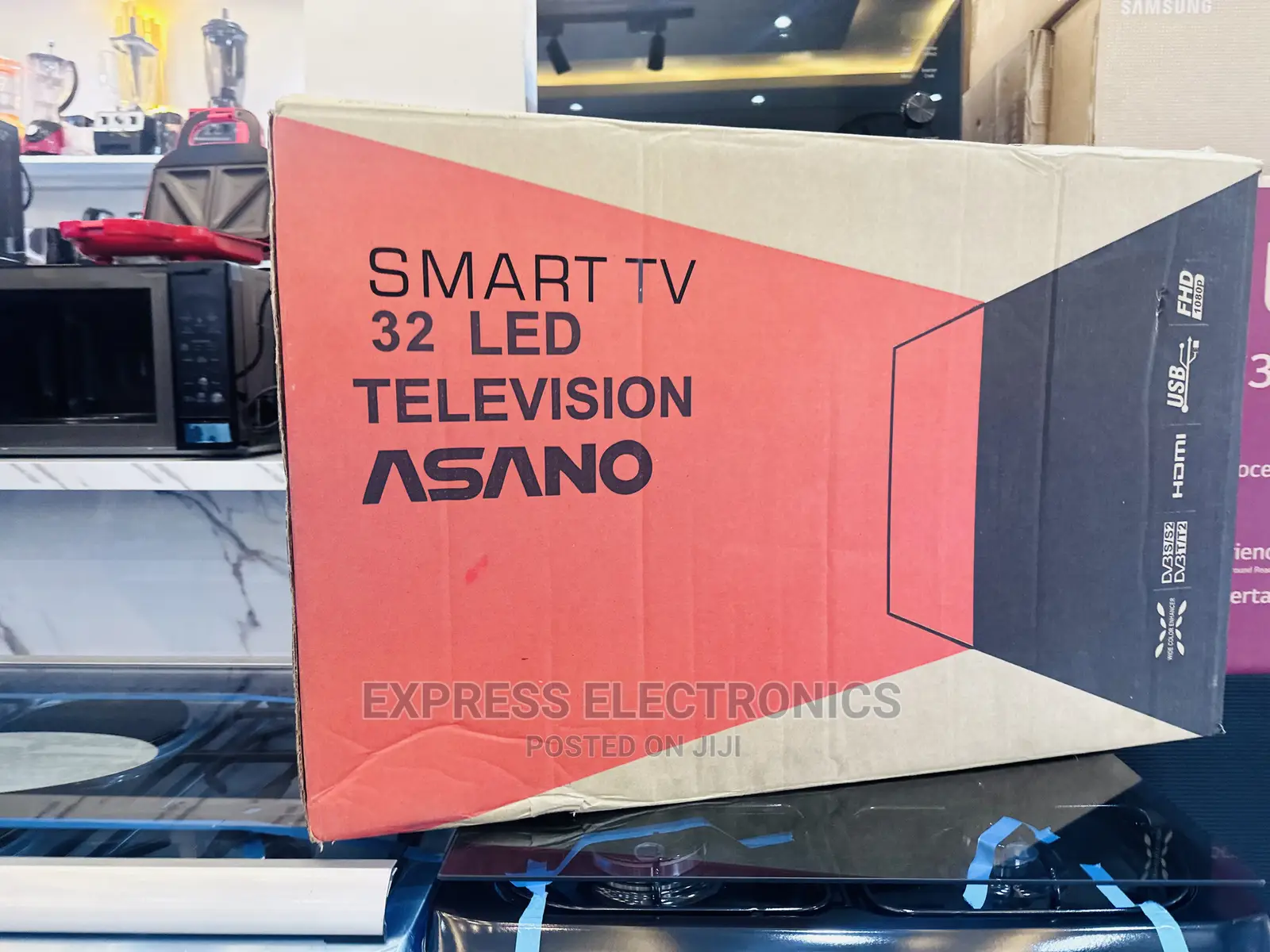Call and Order for Smart Android Sleek Asano 32” Tv