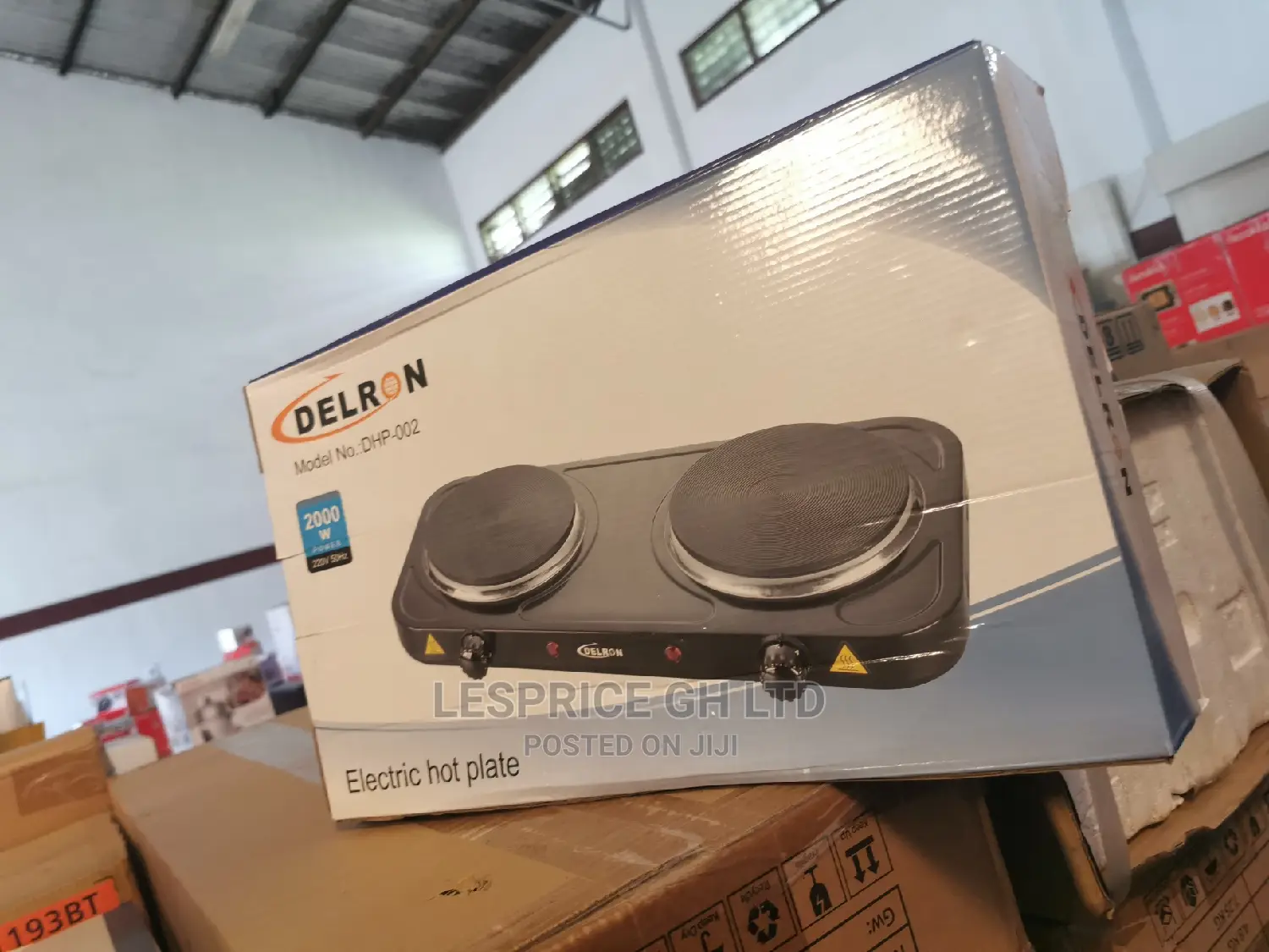 Delron DHP- 2 Burner Hot Plate – 2000W