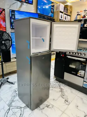 Dark Grey Color Top Freezer Pearl Double Door Fridge PF-270