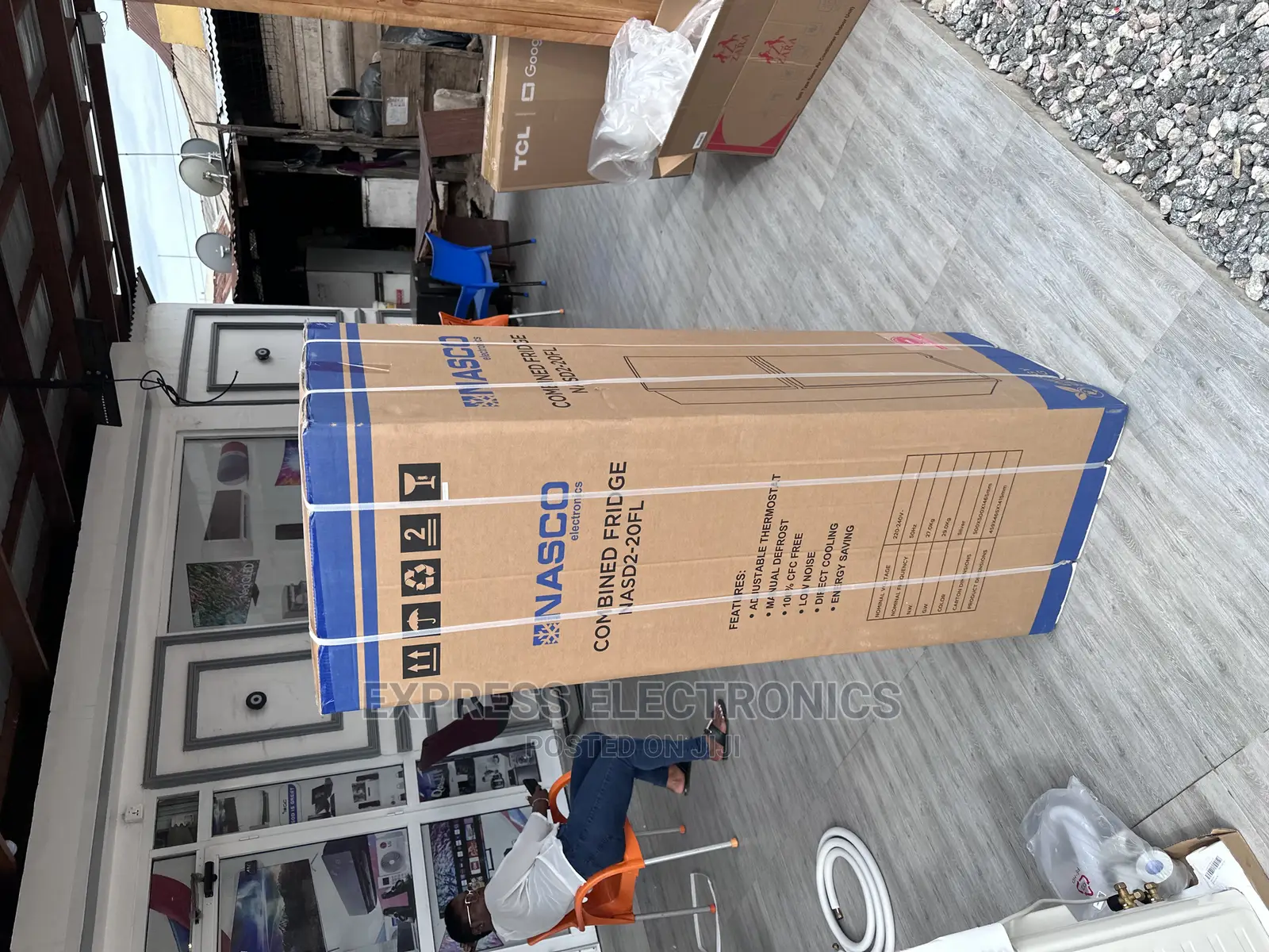 Call and Place Order for Nascod2-20fl Double Door Fridge