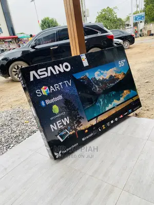 High Efficiency 55 Inch Asano Smart LED (Bluetooth)Tv