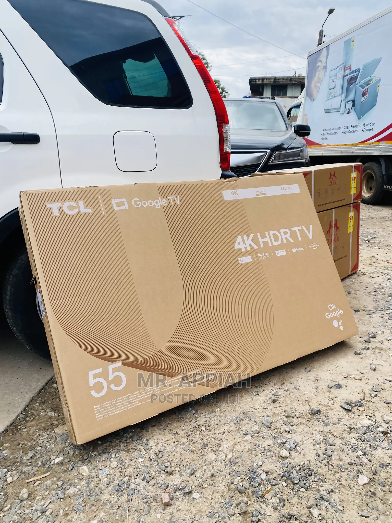 55P635,High Efficiency 55inch TCL Smart Ledt Tv+Dolby Audio