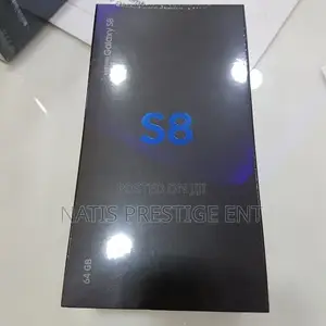 New Samsung Galaxy S8 64 GB Black