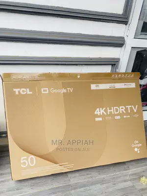 Effective Reliable TCL 50” HDR Google Assistant Smart LEDTv